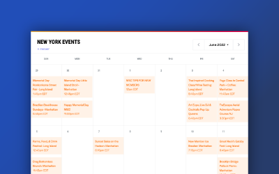 Exclusive Calendar Access for Social Events Near You