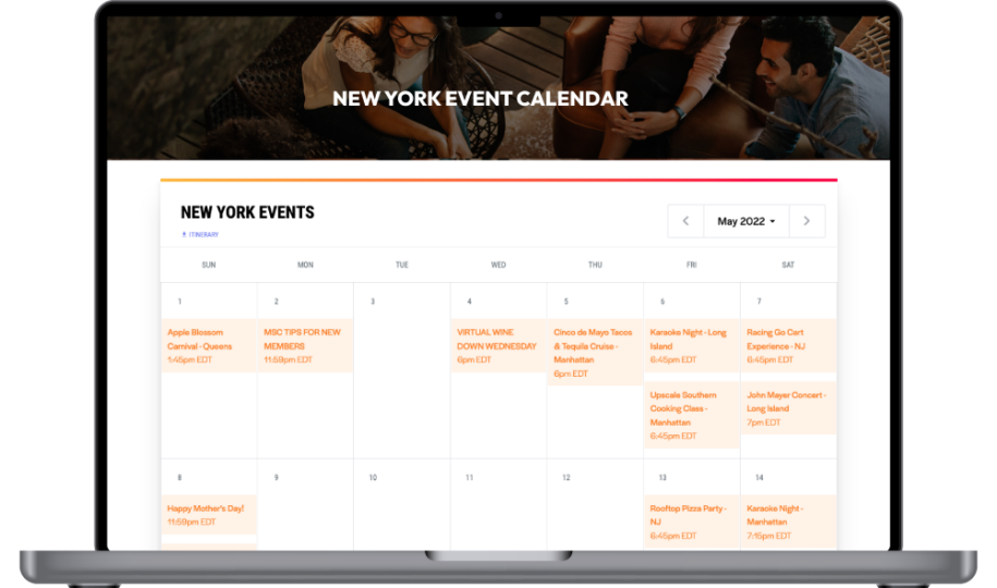 My Social Calendar Events to Meet Singles & Make Friends